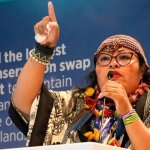 Olivia Bisa, lideresa indígena de la Nación Chapra. Foto: Cortesía Olivia Bisa.