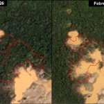 La mineria ilegal continúa creciendo en la Amazonía arrasando con bosques a su paso_Foto: RAMI