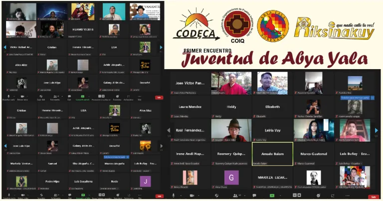 Nuevo despertar de jóvenes indígenas/originarios en Abya Yala