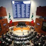 Sala de sesiones del Senado de la República en imagen de archivo. Foto Cristina Rodríguez
