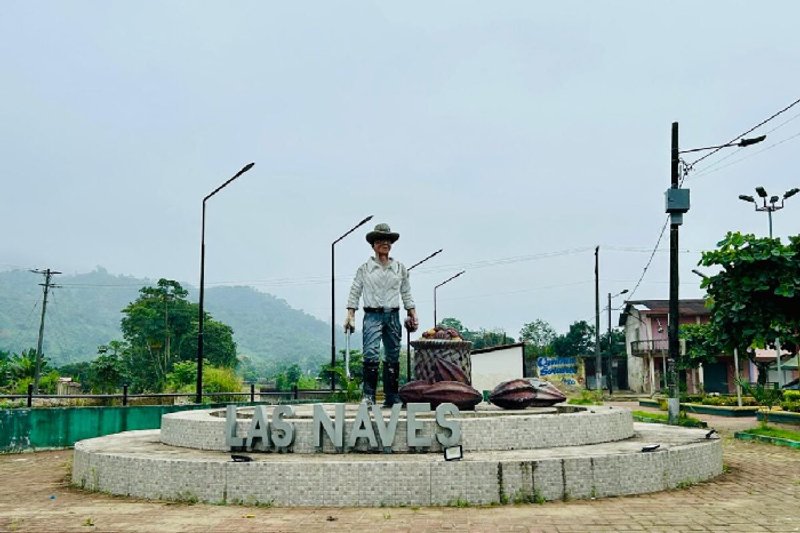 El cacao es uno de los frutos más importantes de Las Naves. Foto: cortesía Alejandra Zambrano para Mongabay