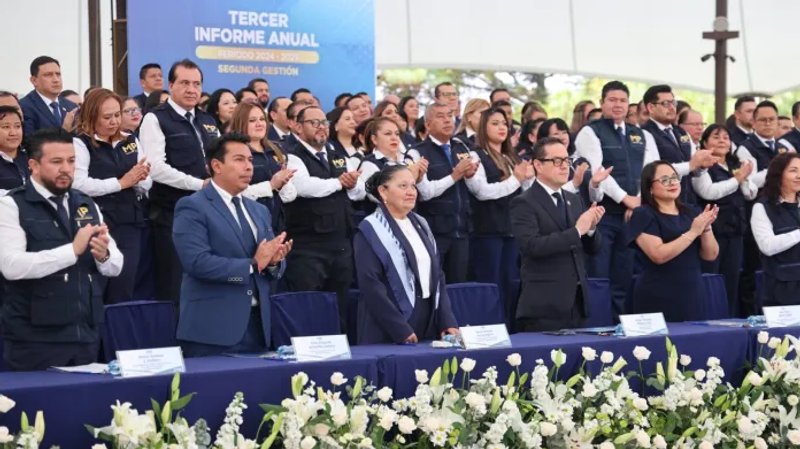 Un informe del Inecip y Alianza por las Reformas señala al MP de manipulación de sus informes y bajo desempeño a pesar de mayor presupuesto. Foto La Hora: MP