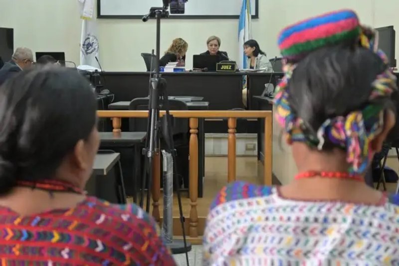 Tribunal de Mayor Riesgo B ordenó al Estado de Guatemala el pago de resarcimiento a favor de las víctimas. Foto La Hora: Fabricio Alonzo
