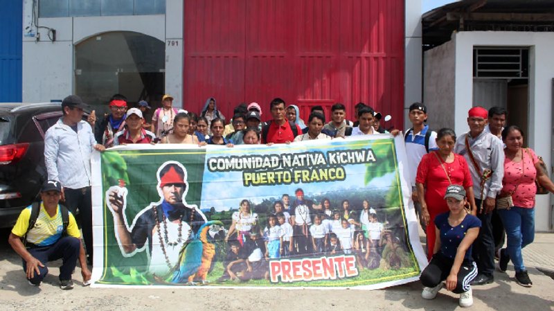 El pueblo Kichwa rechaza la criminalización del pueblo indígena por defender su territorio ancestral