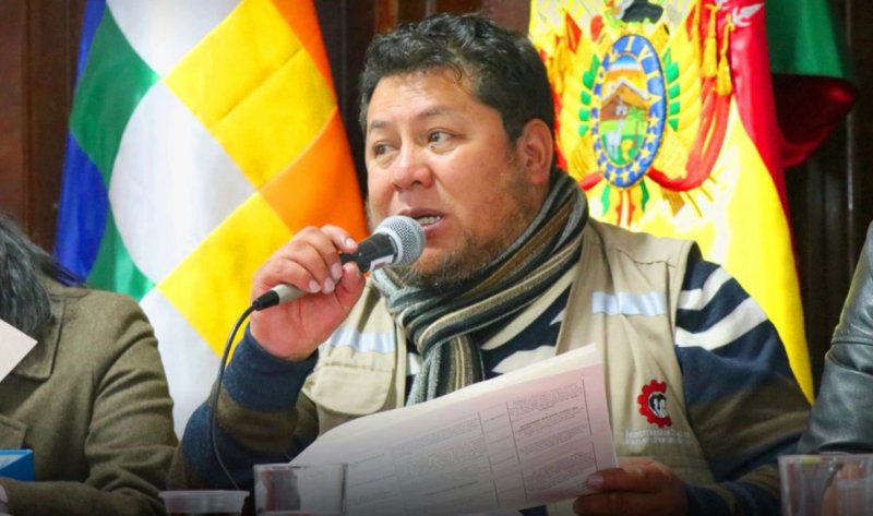 Rodríguez era abogado y antes dirigente sindical en esa ciudad, la segunda más poblada de Bolivia. Asumió el cargo en agosto de 2024. Foto X @ivanariasduran
