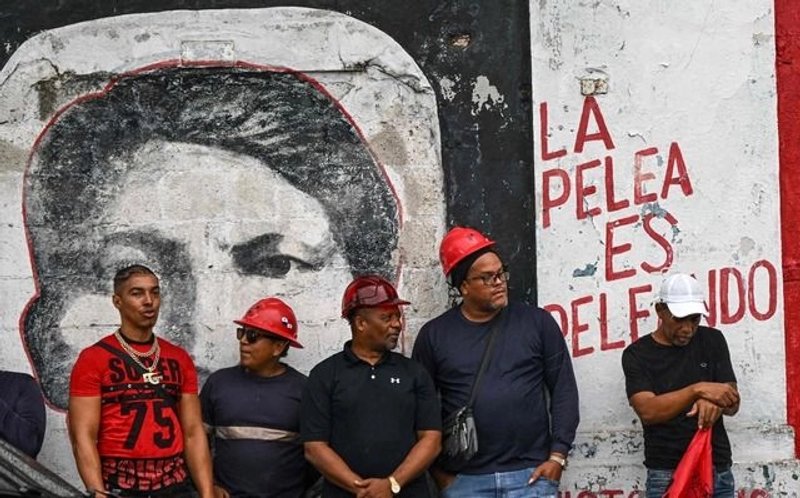 Los trabajadores de la filial en Panamá de la bananera estadunidense “Chiquita Brands” señalan que la huelga iniciada a finales de abril, ha dejado pérdidas millonarias. Foto Afp
