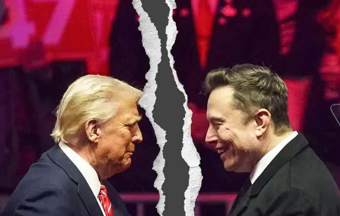 La amistad entre el empresario y el presidente duró solo unos meses. Diseño La Hora: Alejandro Ramírez