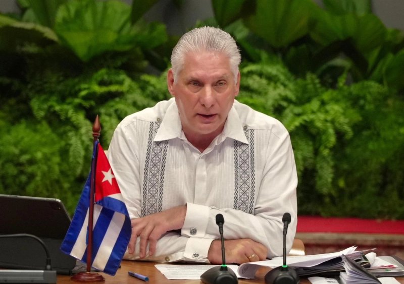 El presidente de Cuba, Miguel Díaz-Canel, ha respondido a las restricciones de visados que Estados Unidos ha impuesto contra varios altos cargos del Gobierno cubano. Foto tomada de X @DiazCanelB