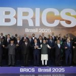 Los líderes del BRICS posan para una foto durante la cumbre en Brasil, el 7 de julio de 2025 Murat Gok / Gettyimages.ru