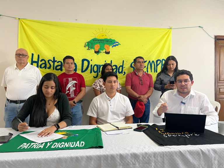 Proclama de Asamblea General 2025 Movimiento Amplio por la Dignidad y la justicia