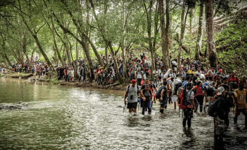 Migrantes ya no se arriesgan a pasar por una de las rutas más difíciles de América a causa de Trump. Foto La Hora: Médicos Sin Fronteras