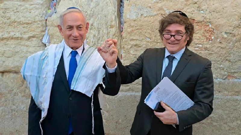 Javier Milei, principal socio y aliado de Israel en Sudamérica.