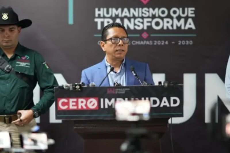 Fiscalía de Chiapas niega desplazamiento forzado en frontera con Guatemala. Foto La Hora: Fiscalía General de Chiapas