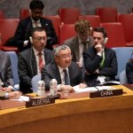 La embajadora interina de Estados Unidos, Dorothy Shea, quien habló después, expresó preocupación por la “influencia desproporcionada” de China sobre el área del Canal de Panamá. Foto Xinhua