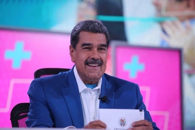 Nicolás Maduro, presidente de Venezuela, el 1 de julio de 2024. Foto Afp