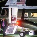 Trump confirmó el ataque por medio de su red social Thurth Social. Foto La Hora: EFE