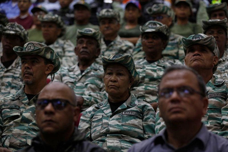 El despliegue militar en la frontera occidental que incluye la Guajira venezolana y las aguas del Golfo de Venezuela, cuenta con 25 mil efectivos movilizados. Foto: Ap