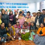 Créditos: Red de Mujeres Unidas por la Defensa del Agua- Lago Titikaka Puno-Peru
