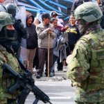 Protestas en Quito, Ecuador este 16 de septiembre de 2025. Foto Xinhua