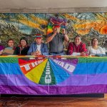 Marlon Vargas, presidente de la Confederación de Nacionalidades Indígenas, llamó a un paro nacional inmediato contra el aumento al precio de los combustibles en Ecuador. Foto tomada del FB Conaie Ecuador