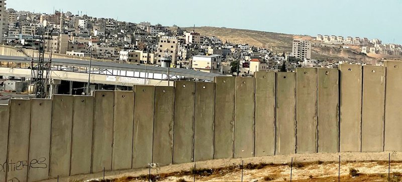 El muro de separación en Cisjordania. Foto: Noticias ONU/Shirin Yaseen