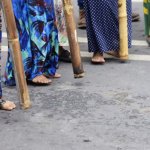Foto de archivo de una de las marchas indígenas llevadas a cabo en Asunción. Hoy volverán a salir a las calles para exigir el respeto a sus derechos. Foto: Virgilio Vera