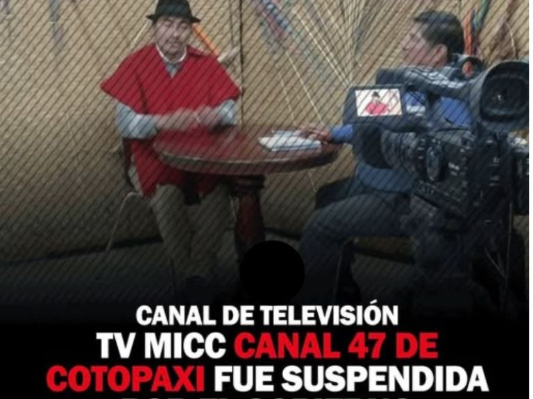 Ecuador: Suspensión de TV MICC y 52 vulneraciones de derechos: libertad de expresión bajo ataque y abusos de la fuerza pública marcan el Paro Nacional
