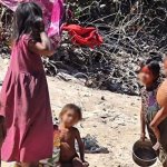 Mujeres y niños pirahã son los más afectados por brote de malaria. Foto: Funai/Difusión