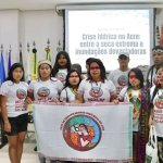 La Red de Comunicadores Indígenas de Acre (RCIA) presenta alternativas para fortalecer el liderazgo en comunidades. Foto: Ila Verus (Tatiana Reis)