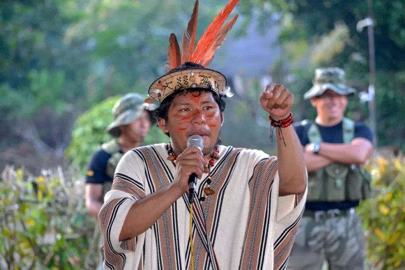 El líder indígena permanece en la clandestinidad debido a la criminalización en su contra