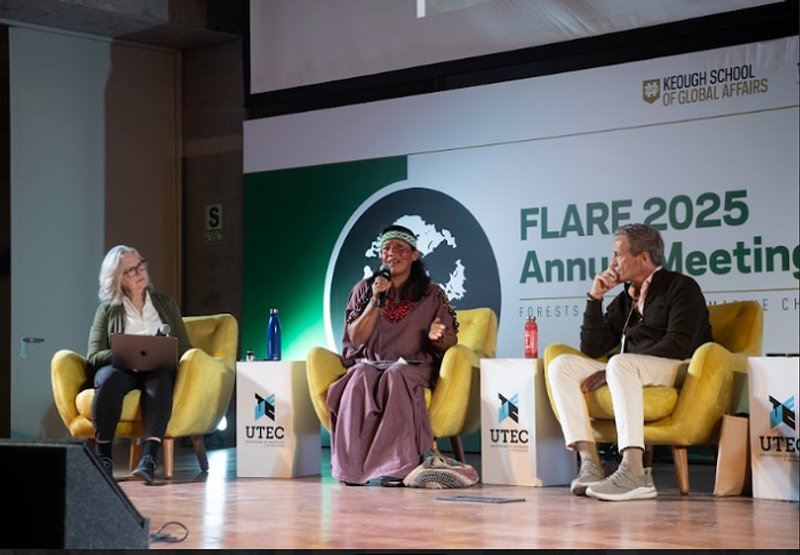 Lideresa indígena resaltó el importante aporte de los pueblos indígenas para enfrentar diversidad de crisis.