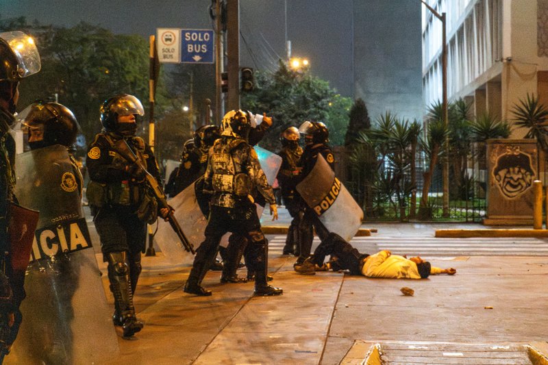 Gobierno trata de negar excesiva violencia contra manifestantes. Foto: Alessandra Rozas / El Foco