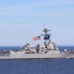 Imagen de un buque destructor de misiles guiados clase Arleigh Burke, de EU. Foto tomada de la página Surface.navy.mil Surface.navy.mil