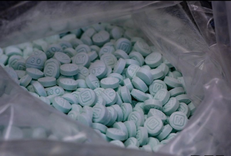 Pastillas de fentanilo en imagen de archivo. Foto DEA