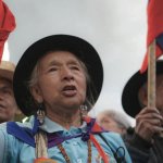 Este 7 de enero, pueblos indígenas participaron en movilizaciones en distintos puntos del país. Foto: CRIC