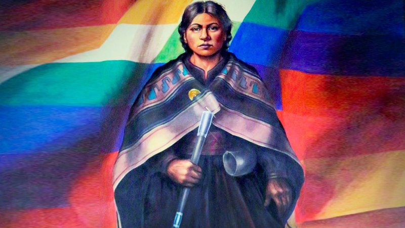 Bartolina Sisa, heroína aimara. X @LuchoXBolivia