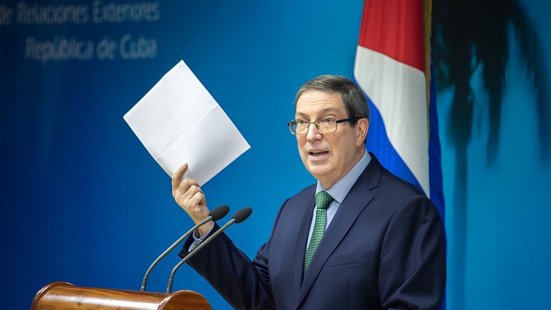 El canciller de Cuba, Bruno Rodríguez X / CubaMINREX