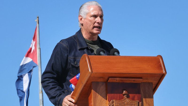 El presidente de Cuba, Miguel Díaz-Canel X @PresidenciaCuba