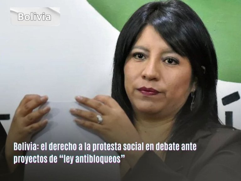 Bolivia: el derecho a la protesta social en debate ante proyectos de “ley antibloqueos”