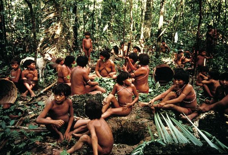 Pueblo yanomami y otros de la amazonía venezolana bajo asedio del extractivismo_Foto: Survival