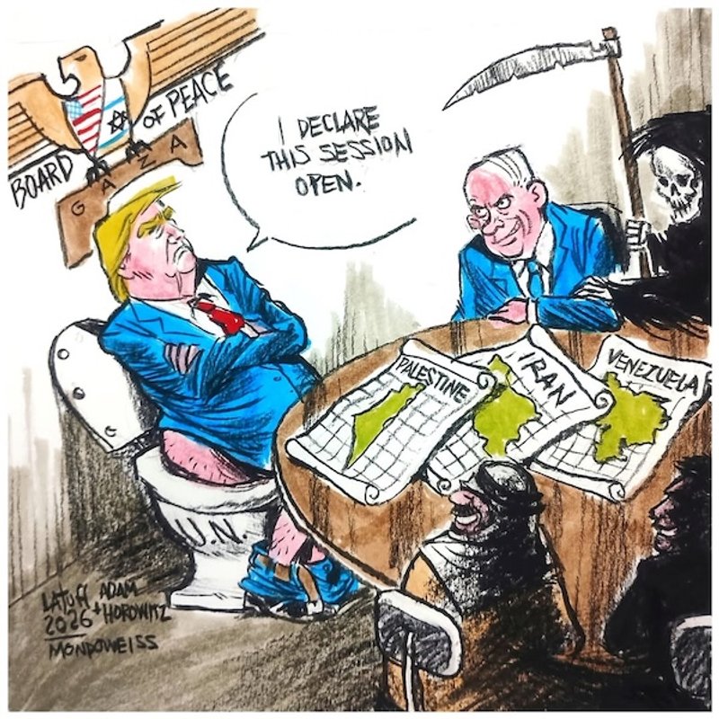 Fuentes: La Jornada - Ilustración: Carlos Latuff.