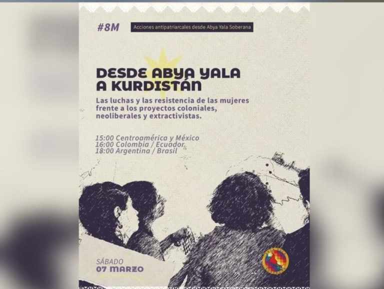 8M | Conversatorio Internacional: Mujeres en Resistencia desde Abya Yala hasta Kurdistán