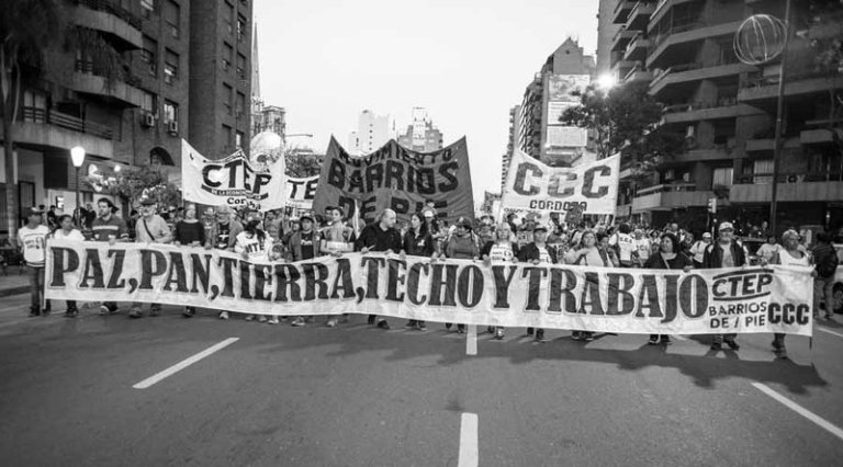 Argentina – Los movimientos de trabajadores de la Economía Popular volvieron a ganar las calles
