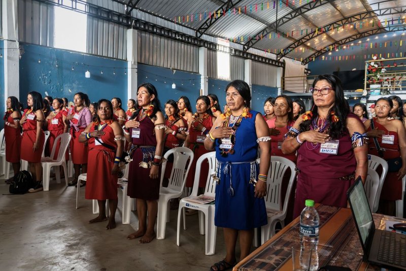 Construcción de agenda fue producto de Congreso de mujeres awajún. Foto: GTAA