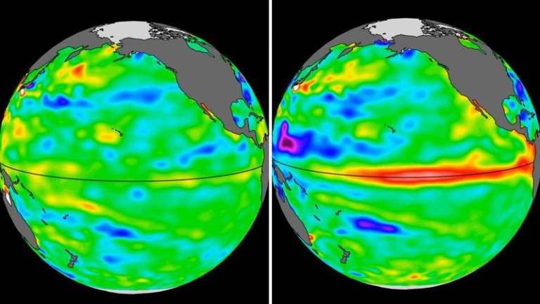 Gran ola de calor oceánica podría desencadenar un El Niño con impacto mundial