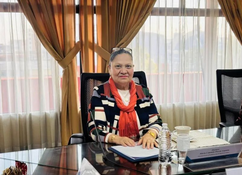 Piden arraigo contra Consuelo Porras para que entregue el cargo de Fiscal General y sea investigada. Foto La Hora: Consuelo Porras