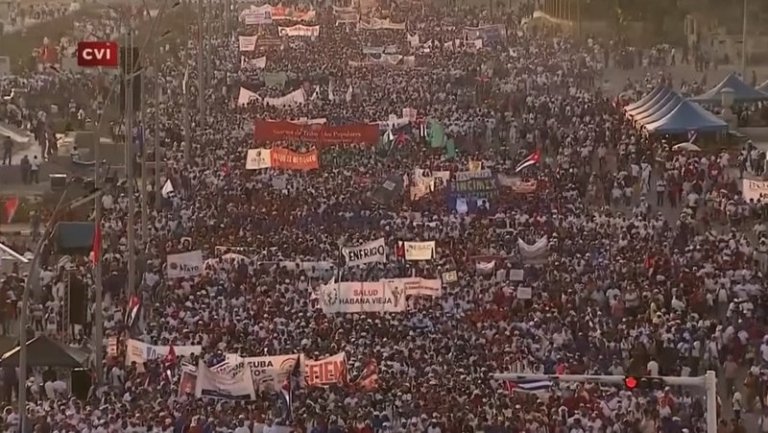 «La Patria se defiende»: Cuba marcha contra el bloqueo y amenazas imperialistas