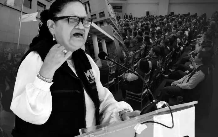 Consuelo Porras deja el cargo de fiscal general este sábado 16 de mayo. Imagen La Hora: Víctor Garcia.