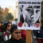 Miles de personas, en su mayoría mujeres, salieron a las calles de Argentina el 3 de junio para denunciar los feminicidios y exigir políticas públicas contra la violencia de género, en marchas convocadas por el movimiento feminista "Ni una menos" en medio de la conmoción por el reciente asesinato de una adolescente. Foto: Afp