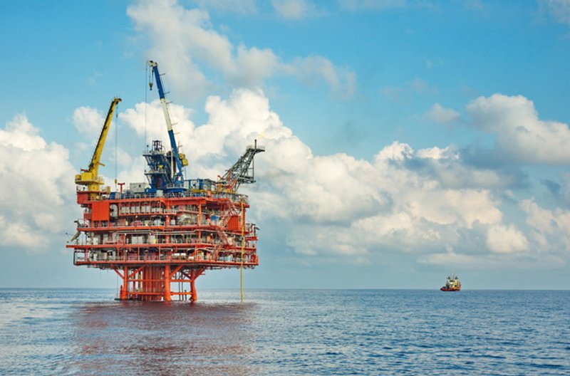 Fuentes: El tábano economista [Foto: Yacimiento de gas natural "Marine", a 30 kilómetros de la costa de Gaza"